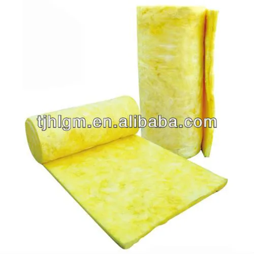 Fiberglass wool thermal insulation blanket