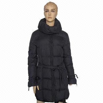 Ladies' down coat, 210T polyester taffeta lining