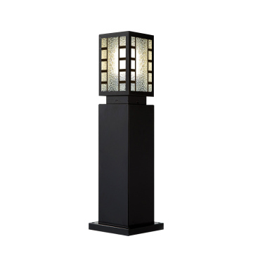 Modern Solar-Powered Waterproof Bollard Light for Landscape Decor