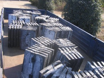 Double - Media Alloy Steel Wear Resistant Casting Cr-mo Alloy Steel Liners