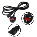 pvc jacket ac power cable uk power cord