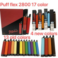 2800 Puffs Puff Flex Thiết bị Vape dùng một lần bán buôn