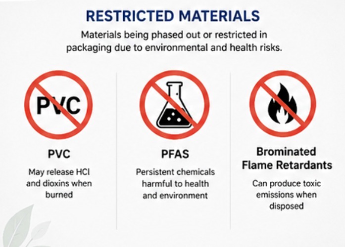 restricted-packaging-materials