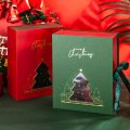 Custom Book Shaped Paper Christmas Gift Magnetic Box