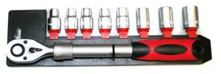 9PCS SOCKET SET(1/2")
