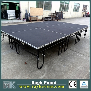 Fort Stage Folding Stage, Concert Stage, Stage Platform Easy and Fexible!
