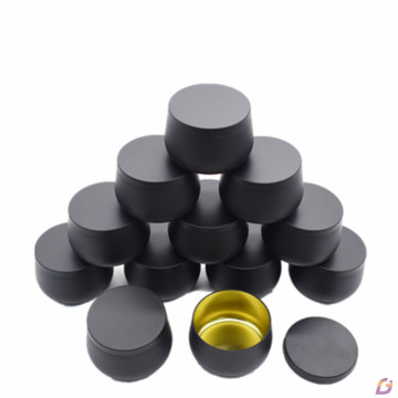 Anpassade metallburkljus: 4oz &amp; 8oz grossistburkar med lock