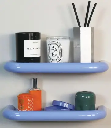 Elegant Shampoo Storage Rack for Bathroom Organization