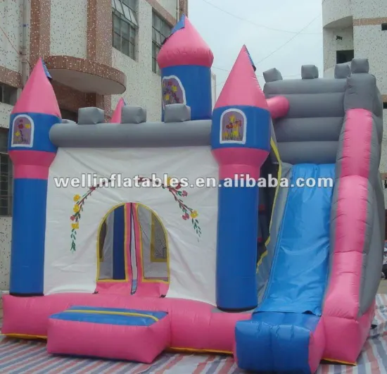 new design inflatable bouncy slide combo / combo jumper