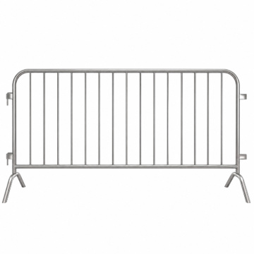 Ineinandergreifendes Design der verzinkten Massenkontrollbarriere