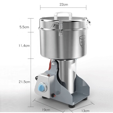 2500G Household Multi-function Industrial Spice Grinder / Flour Mill / Home Use Grains Grinder