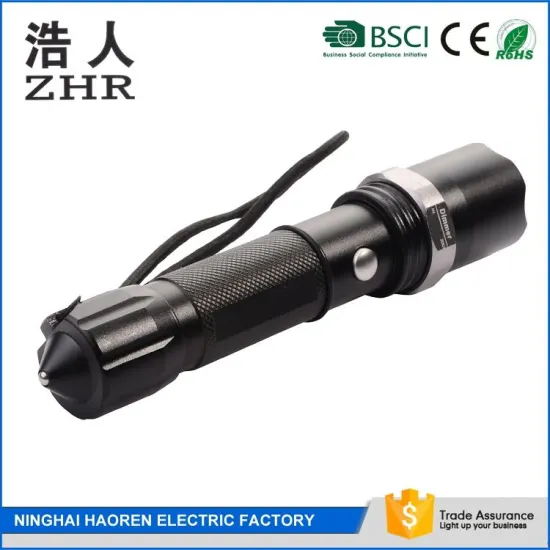 Portable hand torch T6 mode rechargeable switch led flashlight