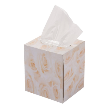 Hotel Soft 2 Ply Cube Box Facial Tissue Paper