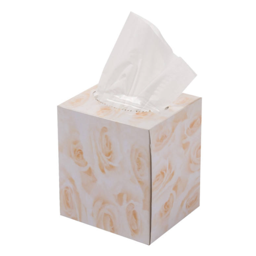 Hotel Soft 2 Ply Cube Box Facial Tissue Paper