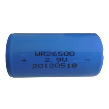 WR26500 Li-SO2 batteries for gas meter