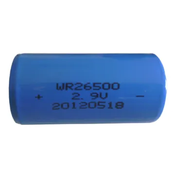 WR26500 Li-SO2 batteries for gas meter
