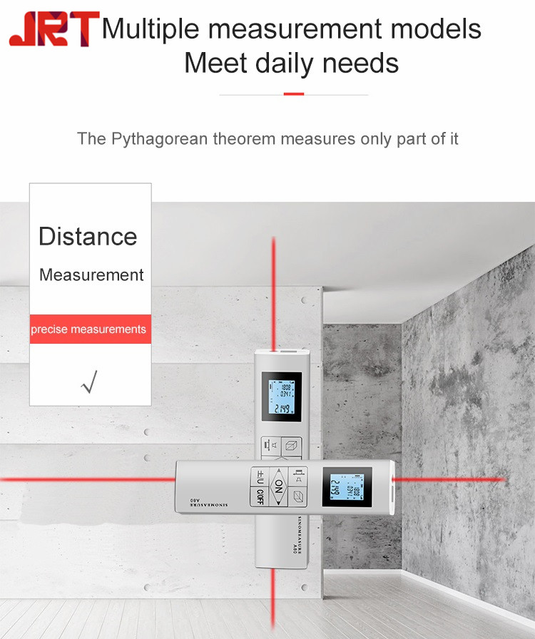 How to measure Bidirectional laser distance meter