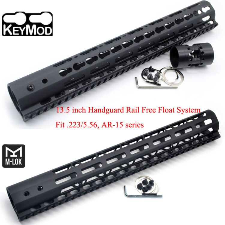 Aplus Ar15/m4/m16 Keymod / M-lok Handguard Rail Picatinny Free Float ...