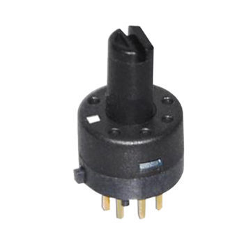 Rotary Coded Switch, Small Dimensions, Maximum of 8 Positions