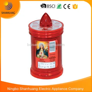 CE ROHS EMC SCCP BSCI cemetery candle Continued On Above 6months grave candles