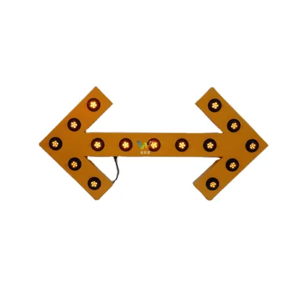 Hk Standard Safety 50mm Led Traffic Arrow Board