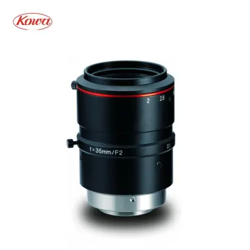 KOWA LM35JC10M C-Mount Industrial Camera Lens: High Resolution, Low Distortion, 200Lp/mm Fixed Focal Length Optics