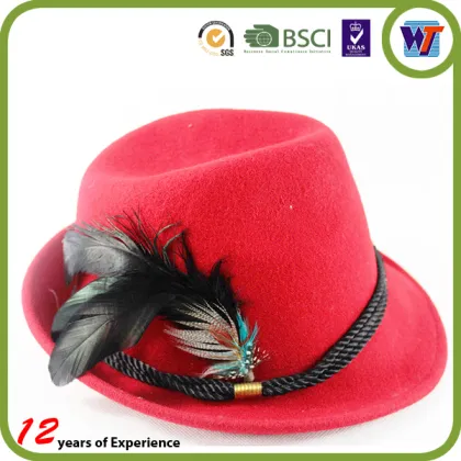 Conical Pirate Wide Brim Juzz Supreme Fur Felt Lady Wool Hat