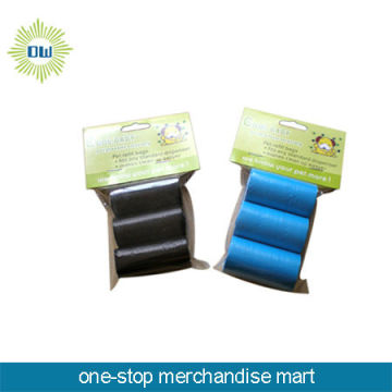 black dog poop bag PROMOTION