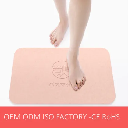 Water Fast Drying Non-slip Diatom Bath Mat