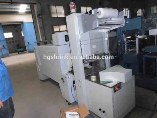 Semi automatic heat tunnel shrink wrapping machine zhangjiagang