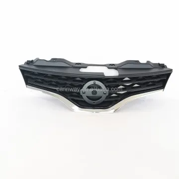 Chrome & Black Front Radiator Grille for Nissan NV200 2013