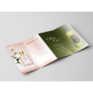 맞춤형 디자인이있는 세련된 Z-Fold 전단지