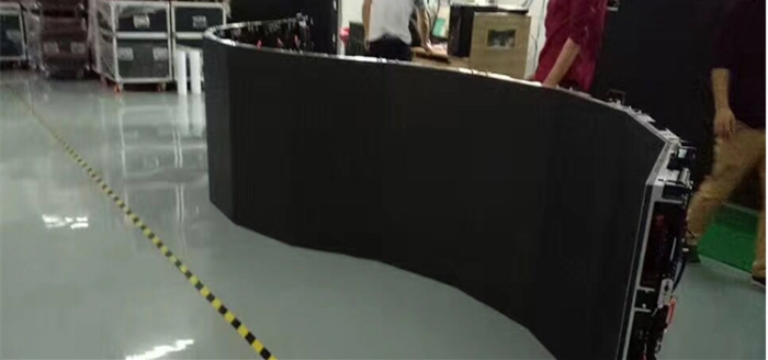 curved LED display