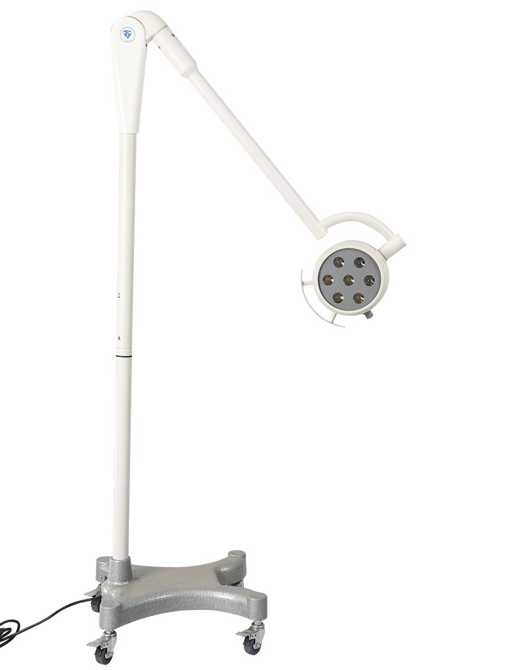 New mobile exam light in hospital operating