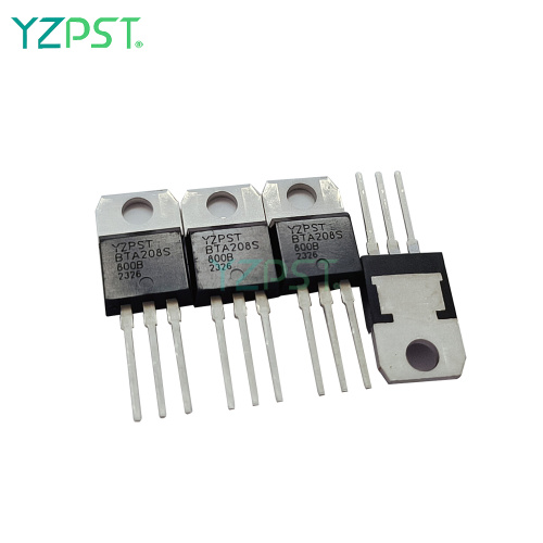 TO-220 8A BTA208S 800V triac good performance at dv/dt and reliability