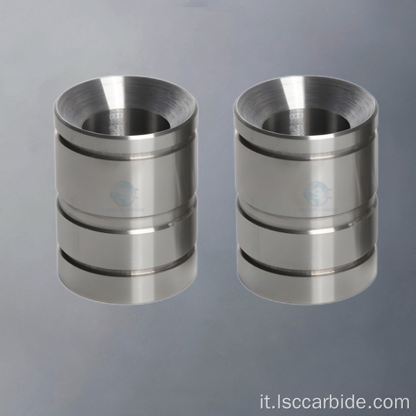 Maniche in carburo cementate per gli strumenti di perforazione