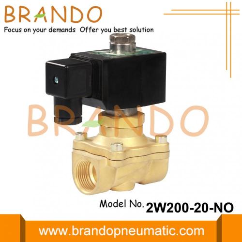 3/4&#39;&#39; Normalde Açık Su Pirinç Solenoid Valf 220V