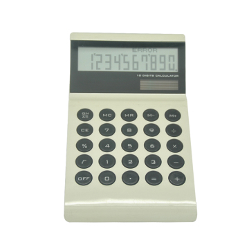 Super Thin Desk Calculator with Round Key