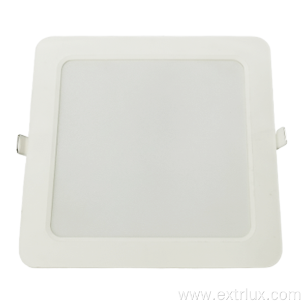 15w 4000k led square recessed plastic downlight