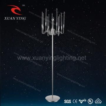 2013 New design LED crystal floor lamp with 12 head