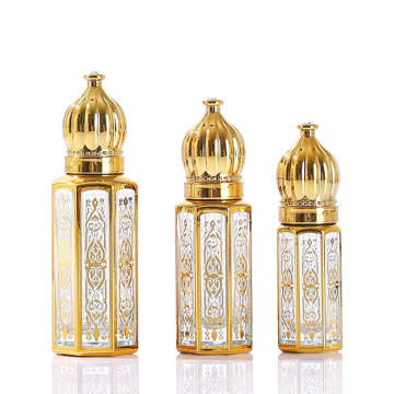 ओनो लक्जरी पारदर्शी अष्टकोणीय इत्र की बोतलें - 3ml, 6ml, 12ml
