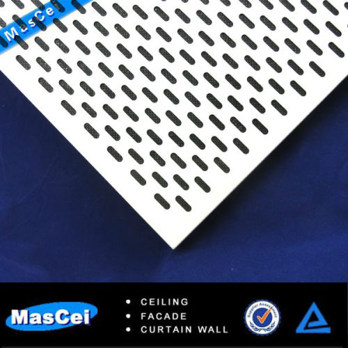 Aluminum perforated acoustic panel