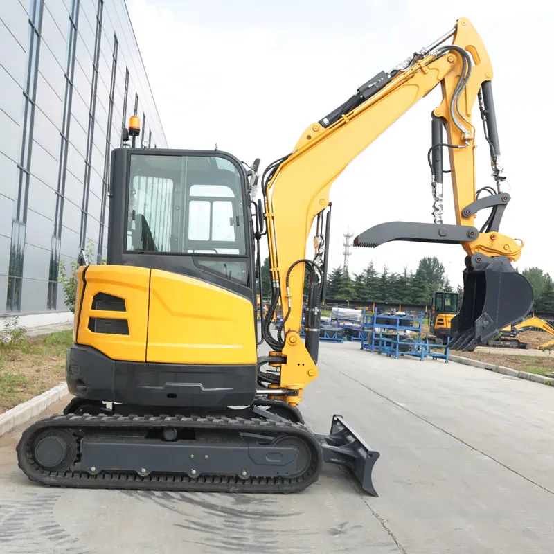 3.7t Heavy Duty Hydraulic Mini Excavator with Free Shipping and CE/OEM Certification