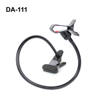 Universal mobile phone stand with desk clip
