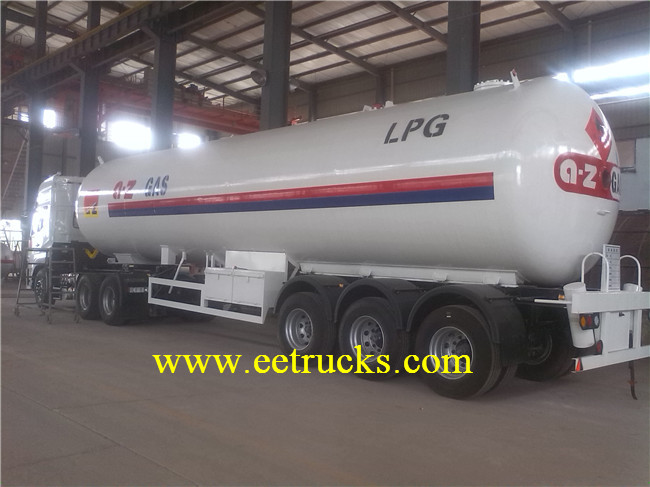 58.5 CBM LPG Semi Trailer Tanks