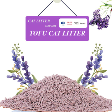 Natural Lavender Scented Tofu Cat Litter