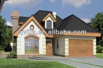 low cost of villa with steel frames villa with prefabricated in factory