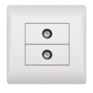 K40 K80 2 Gang TV Switch
