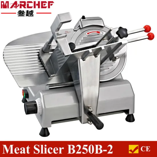 Professional Electric Commercial Meat Slicer 10" Blade Stainless Steel MS-250B2