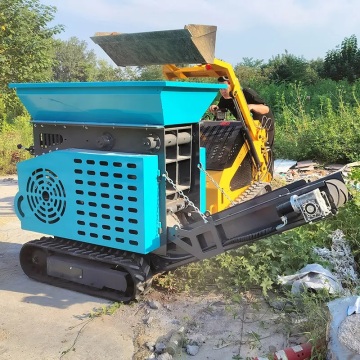 Nuote Easy Install Machine Brishing Machine: Mini Mobile Jaw Crusher พิเศษสำหรับหินปูนหินแกรนิตและการประมวลผลการก่อสร้าง